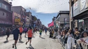 When Do Marathon Runners Peak